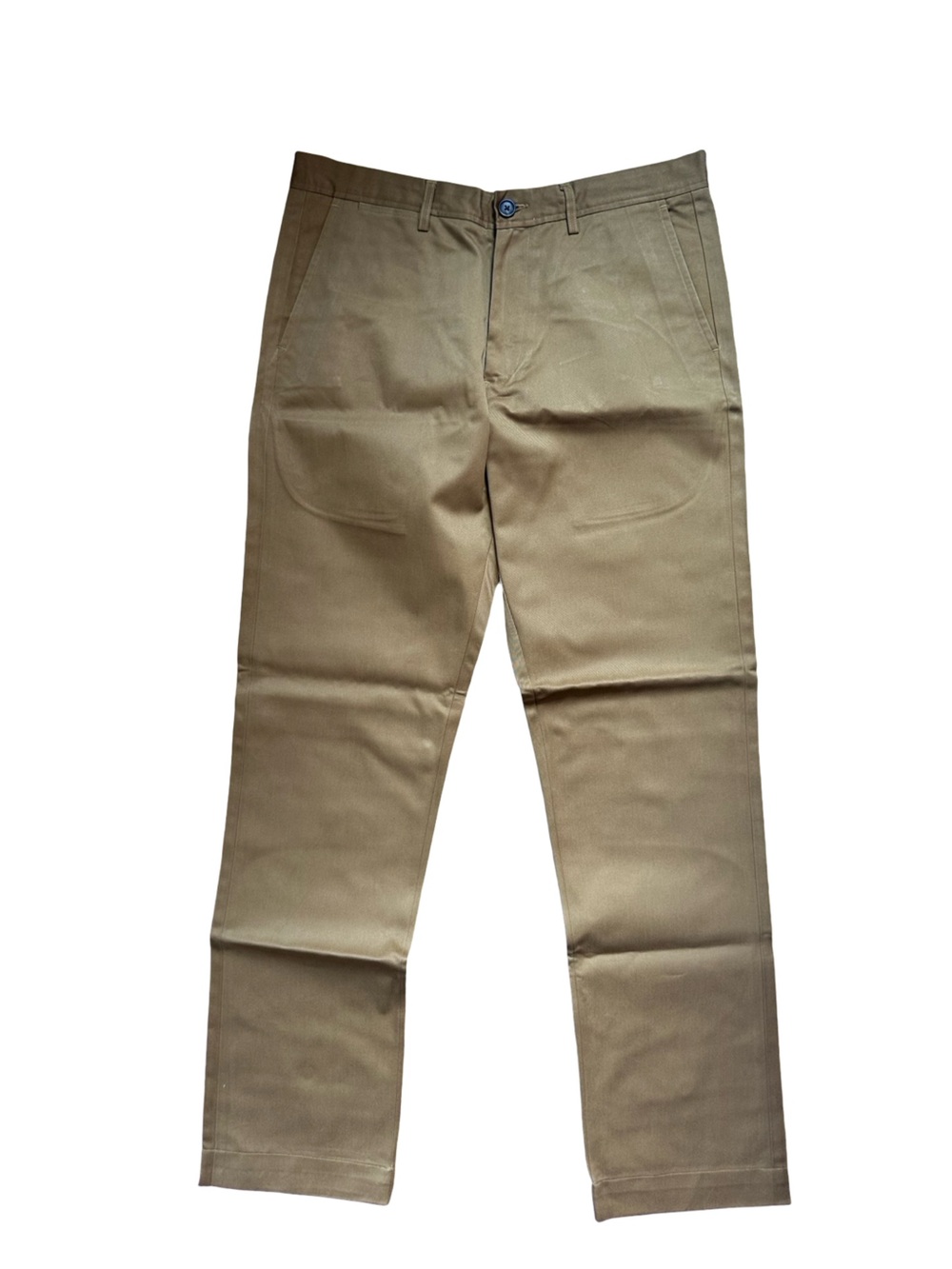 NWT Spier & Mackay Handmade Contemporary Fit Chino Trousers Copper Khaki Sz 33